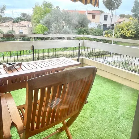 아파트 Le Grand Estivale -3 Terrasses-100m De Sable Saint-Raphaël