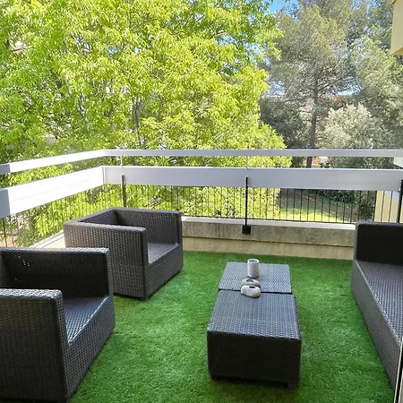 Le Grand Estivale -3 Terrasses-100m De Sable شقة