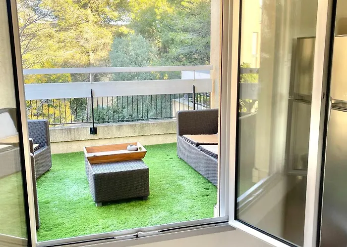 Le Grand Estivale -3 Terrasses-100m De Sable 아파트 Saint-Raphaël