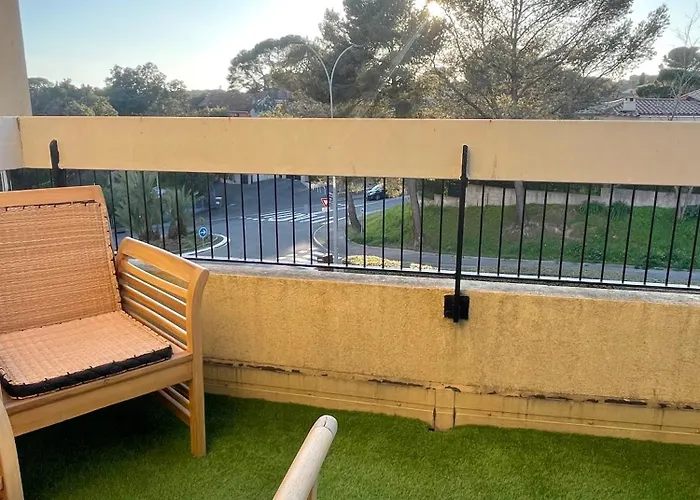 Apartamento Le Grand Estivale -3 Terrasses-100m De Sable Saint-Raphaël